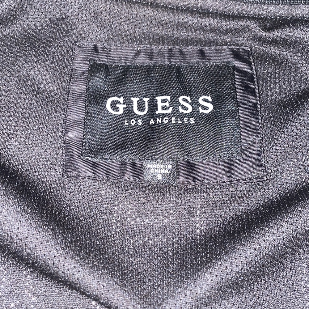 Guess Polyester Bomber Jacket - Picture 5 of 6